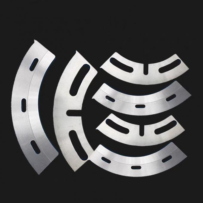 SKD-11 Corrente corrugada de facas OEM / ODM Arco em forma de caixa de cart&atilde;o M&aacute;quina Serrated Slotter Blade 0