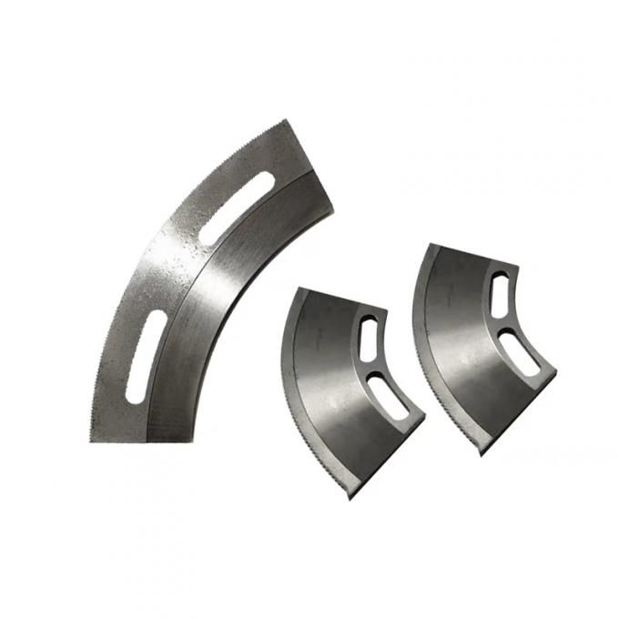 SKD-11 Corrente corrugada de facas OEM / ODM Arco em forma de caixa de cart&atilde;o M&aacute;quina Serrated Slotter Blade 1