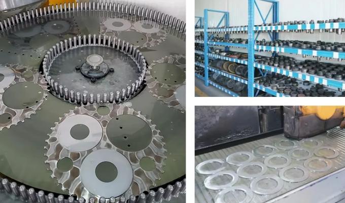 Carbide Corrugado caixa de corte de esbo&ccedil;o circular de corte de facas para cart&atilde;o m&aacute;quina de corte de disco 2