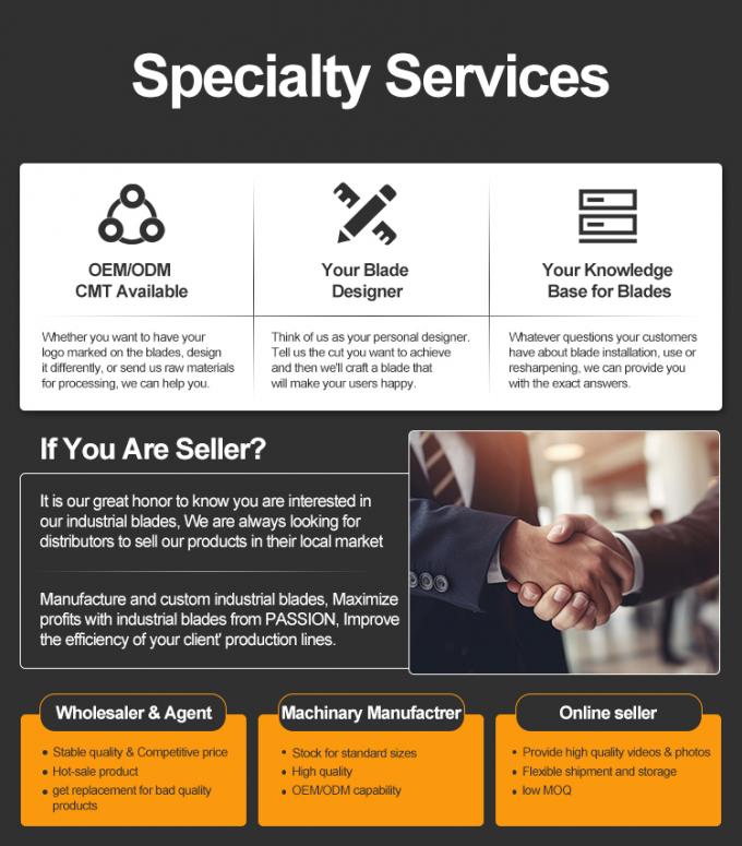 L&acirc;mina de papel ondulado de linha de corte para corte de papel&atilde;o Barbeador circular Faca de corte para m&aacute;quinas de corte de papel rolos L&acirc;minas 2