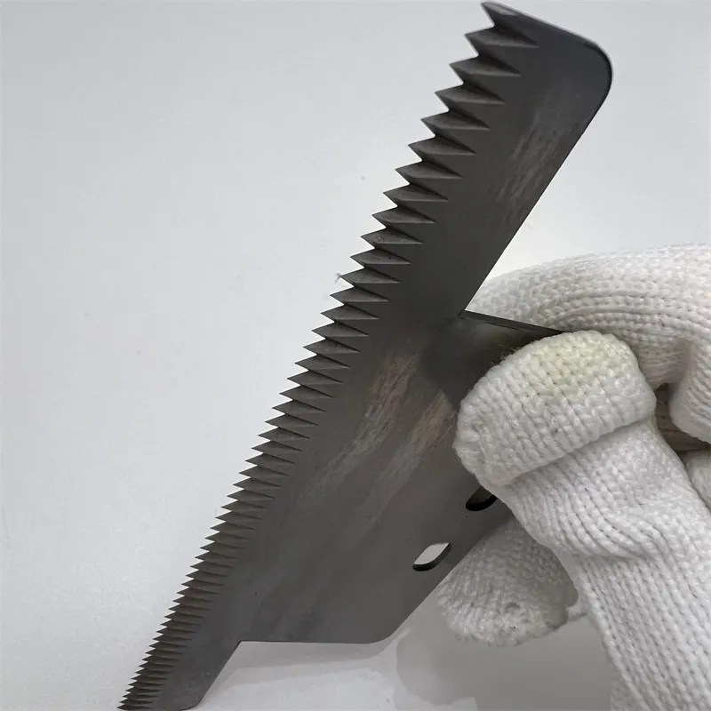 Cores de papel de plástico Facas de corte de dentes Lâmina de corte de dentes Embalagem Dentes serrilhados Lâmina de serra 4
