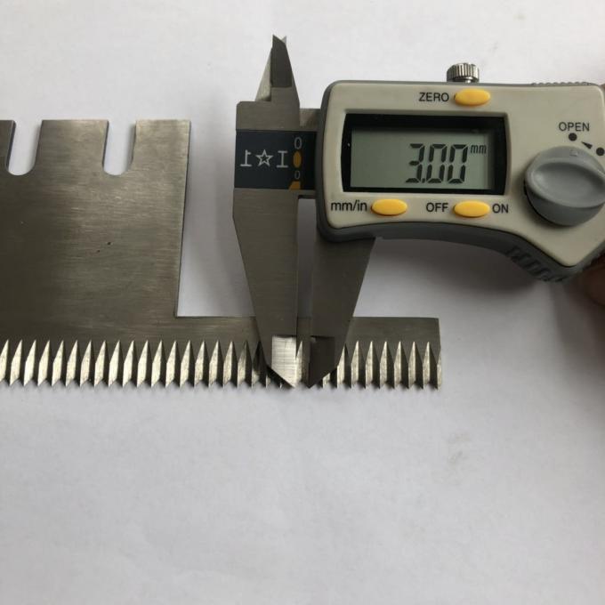 Filme de embalagem Facas de corte de plástico Saco de corte Trimmer Lâmina serrilhada 3