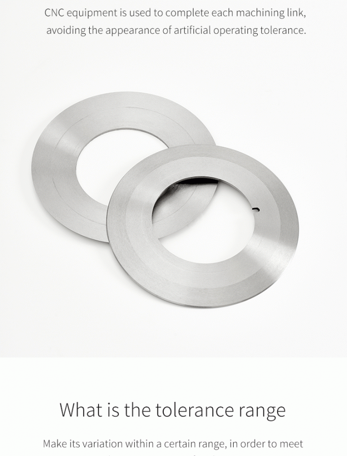 Faca Circular para Máquina de Corte de Rolos de Papel Industrial de 130mm, Facas de Corte de Precisão 4