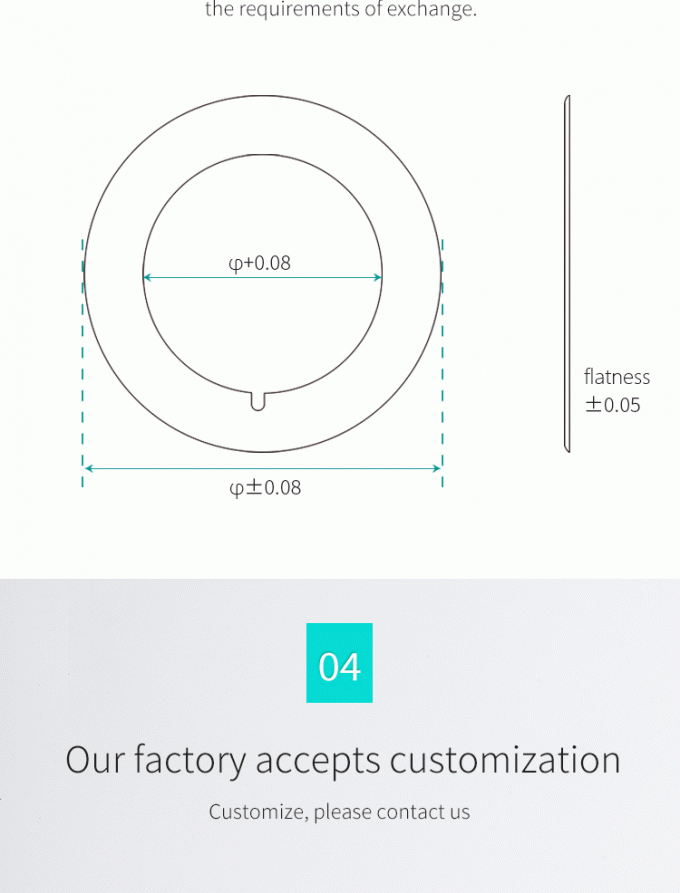 Faca Circular para Máquina de Corte de Rolos de Papel Industrial de 130mm, Facas de Corte de Precisão 5