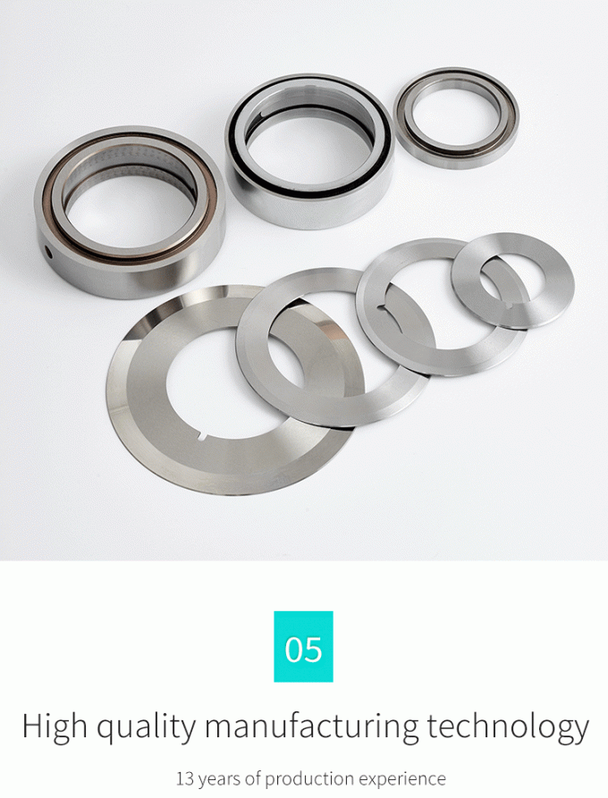 Faca Circular para Máquina de Corte de Rolos de Papel Industrial de 130mm, Facas de Corte de Precisão 6