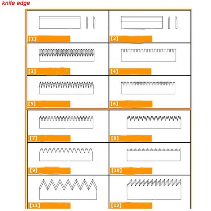 L&acirc;mina Serrilhada de 6 Polegadas Para M&aacute;quina de Embalagem OEM de Corte com Serra 1