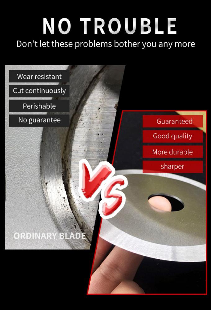 Máquina de corte de papel térmico metálico de lâminas redondas de corte de lâminas 3